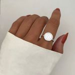 ANEL SÃO BENTO ZIRCÔNIA CRISTAL PRATA 925