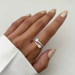 ANEL ZIRCÔNIA CRISTAL PRATA 925