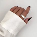 ANEL DOIS CORAÇÕES ZIRCÔNIA CRISTAL PRATA 925