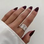 ANEL 6 FIOS PRATA 925