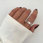 ANEL ESTRELA ZIRCÔNIA CRISTAL PRATA 925