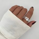 ANEL CORAÇÃO ZIRCÔNIA CRISTAL PRATA 925