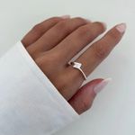 ANEL ZIRCÔNIA CRISTAL PRATA 925