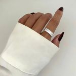 ANEL ZIRCÔNIA CRISTAL PRATA 925