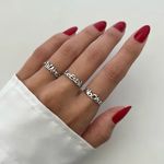 ANEL QUE ESTAIS INDIANO VENDIDO SEPARADAMENTE PRATA 925