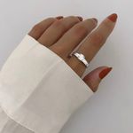 ANEL SOLITÁRIO ZIRCÔNIA CRISTAL PRATA 925