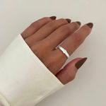 ANEL SOLITÁRIO ZIRCÔNIA CRISTAL PRATA 925