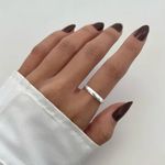 ANEL ZIRCÔNIA CRISTAL PRATA 925