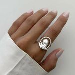 ANEL MARIA LISO PRATA 925