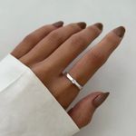 ANEL SOLITÁRIO ZIRCÔNIA CRISTAL PRATA 925