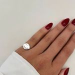 ANEL SMILE ZIRCÔNIA COLOR PRATA 925