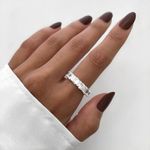 ANEL ZIRCÔNIA CRISTAL PRATA 925