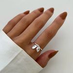 ANEL ARO FINO CORAÇÃO ZIRCÔNIA CRISTAL PLACA LETRA C PRATA 925 