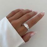 ANEL ZIRCÔNIA CRISTAL PRATA 925