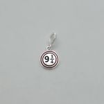 BERLOQUE PLATAFORMA 9 3/4 HARRY POTTER PRATA 925