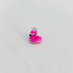 BERLOQUE FLAMINGO ROSA PRATA 925