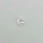 BERLOQUE CORAÇÃO VAZADO PRATA 925