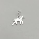 BERLOQUE CAVALO LISO PRATA 925