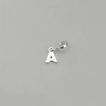 BERLOQUE LETRA A LISA PRATA 925