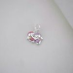 BERLOQUE SIGNO GÊMEOS PRATA 925