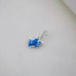 BERLOQUE SIGNO TOURO AZUL PRATA 925