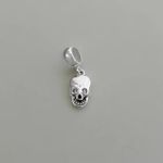 BERLOQUE CAVEIRA INDIANA ZIRCÔNIA PRATA 925