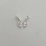 BERLOQUE CORAÇÃO DUPLO BEST FRIEND ZIRCÔNIA CRISTAL E ROSA PRATA 925