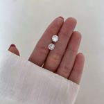 BRINCO ZIRCÔNIA CRISTAL PRATA 925