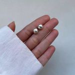 BRINCO BOLA LISA PRATA 925