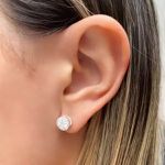 BRINCO REDONDO ZIRCÔNIA CRISTAL PRATA 925