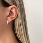 BRINCO ARGOLA CLICK PRATA 925