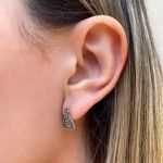 BRINCO NOSSA SENHORA INDIANO ZIRCÔNIA PRATA 925