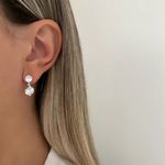 BRINCO ZIRCÔNIA CRISTAL PRATA 925