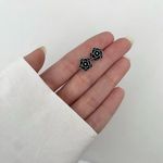 BRINCO FLOR INDIANO PRATA 925