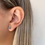 BRINCO FLOR INDIANA PRATA 925