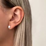 BRINCO FLOR DE LIS PRATA 925