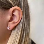 BRINCO ZIRCÔNIA ROSA CLARO PRATA 925