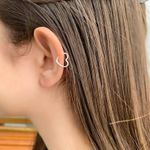 PIERCING FAKE CORAÇÃO PRATA 925