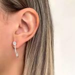 BRINCO ZIRCÔNIA CRISTAL PRATA 925