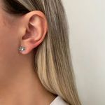 BRINCO INDIANO FLOR DE LÓTUS PRATA 925