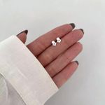 BRINCO FLOR PRATA 925