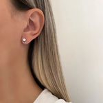 BRINCO INDIANO BRANCO PRATA 925