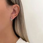 BRINCO FLECHA INDIANO PRATA 925