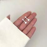 BRINCO FLECHA ZIRCÔNIA CRISTAL PRATA 925