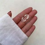 BRINCO MEIA LUA PRATA 925