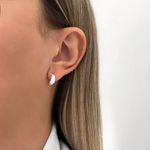 ARGOLINHA TRABALHADA PRATA 925