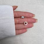 BRINCO ARGOLA CLICK LISO PRATA 925