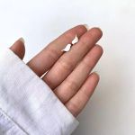 BRINCO PÁSSARO LISO PRATA 925