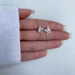 BRINCO COBRA ZIRCÔNIA COLORIDA PRATA 925