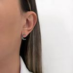 BRINCO MEIA LUA INDIANO MARCASSITA PRATA 925